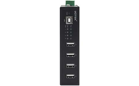 工業(yè)級(jí)USB轉(zhuǎn)換器_UT-804 4口工業(yè)級(jí)USB HUB